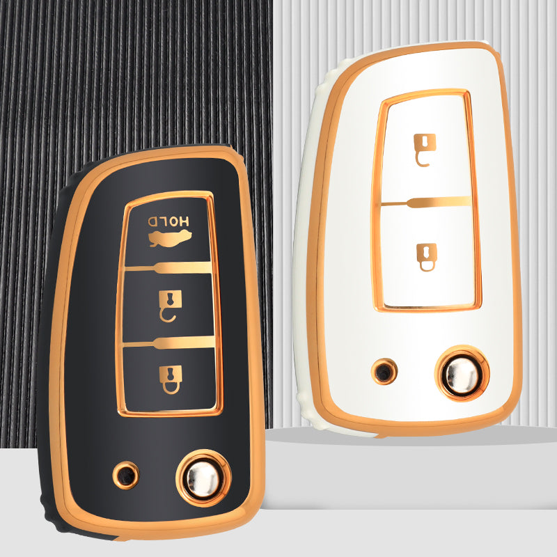 Funda para Nissan Qashqai, X-Trail, Juke, J11, Murano, Tiida, Altima, Maxima, Livina y Nismo (3 Botones)