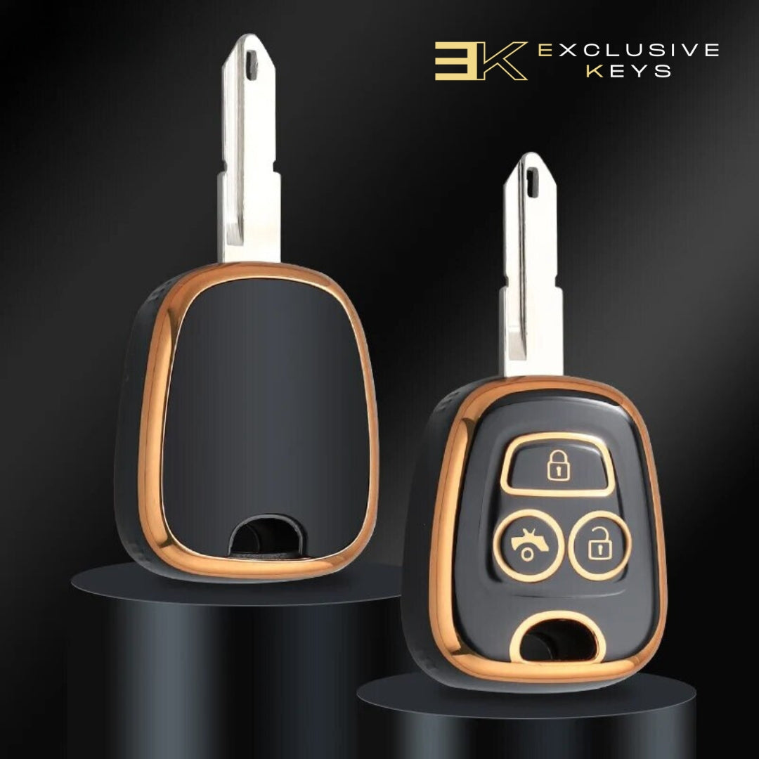 Funda para Peugeot 106, 107, 206, 207, 306, 307, 406 y 407 (3 Botones)