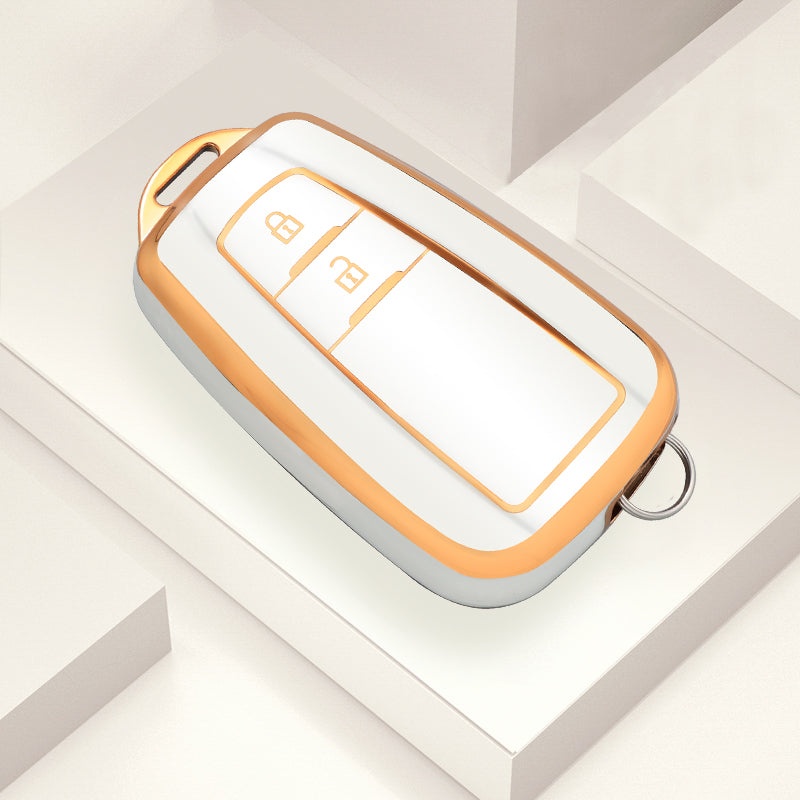 Funda para Toyota Corolla, Prius, Camry, CHR, C-HR, RAV4, Altis, Land Cruiser y Prado (2 Botones)