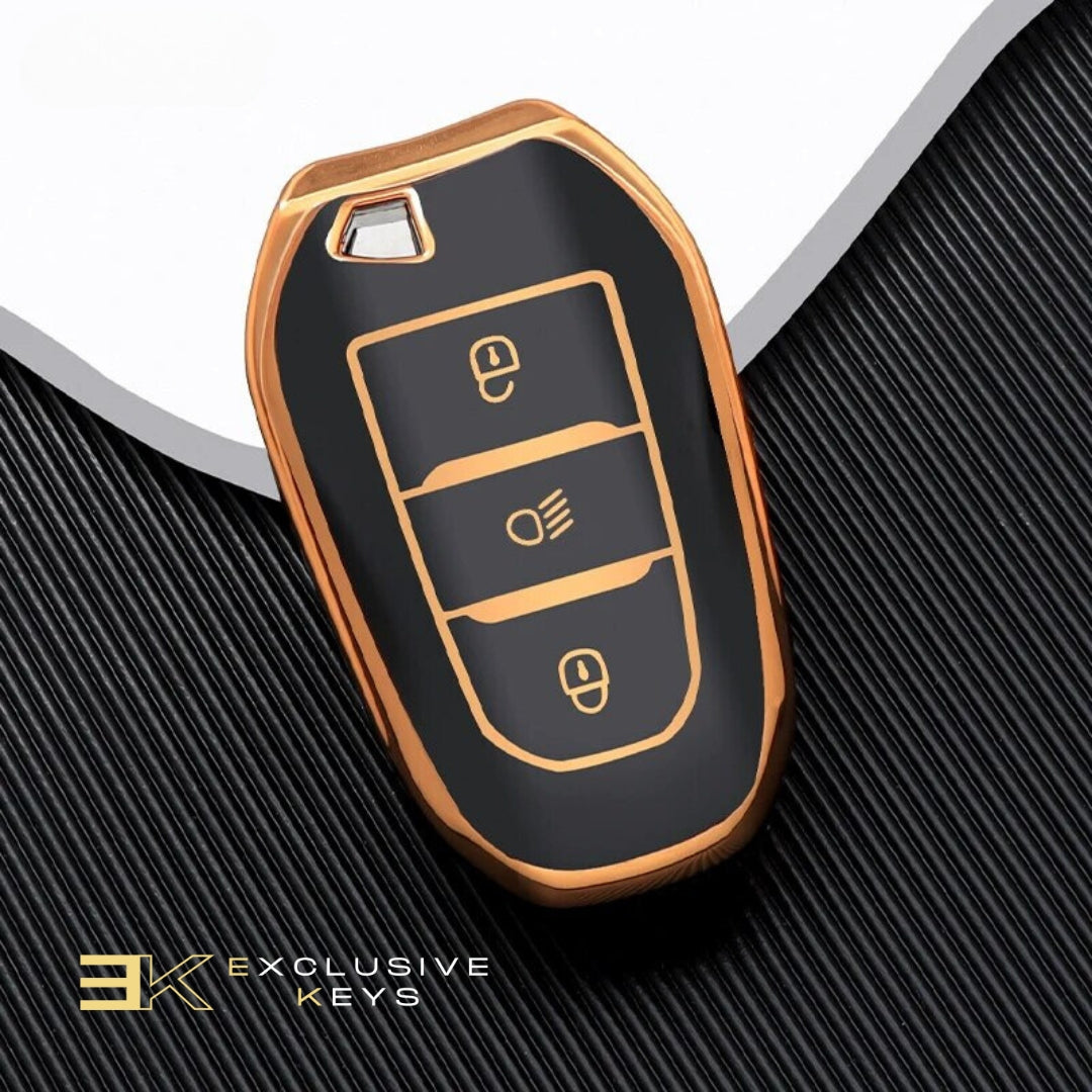 Funda para Citroën C1, C4, C6, C3-XR, Picasso, DS3, DS4 y DS7 (Botón de luces)