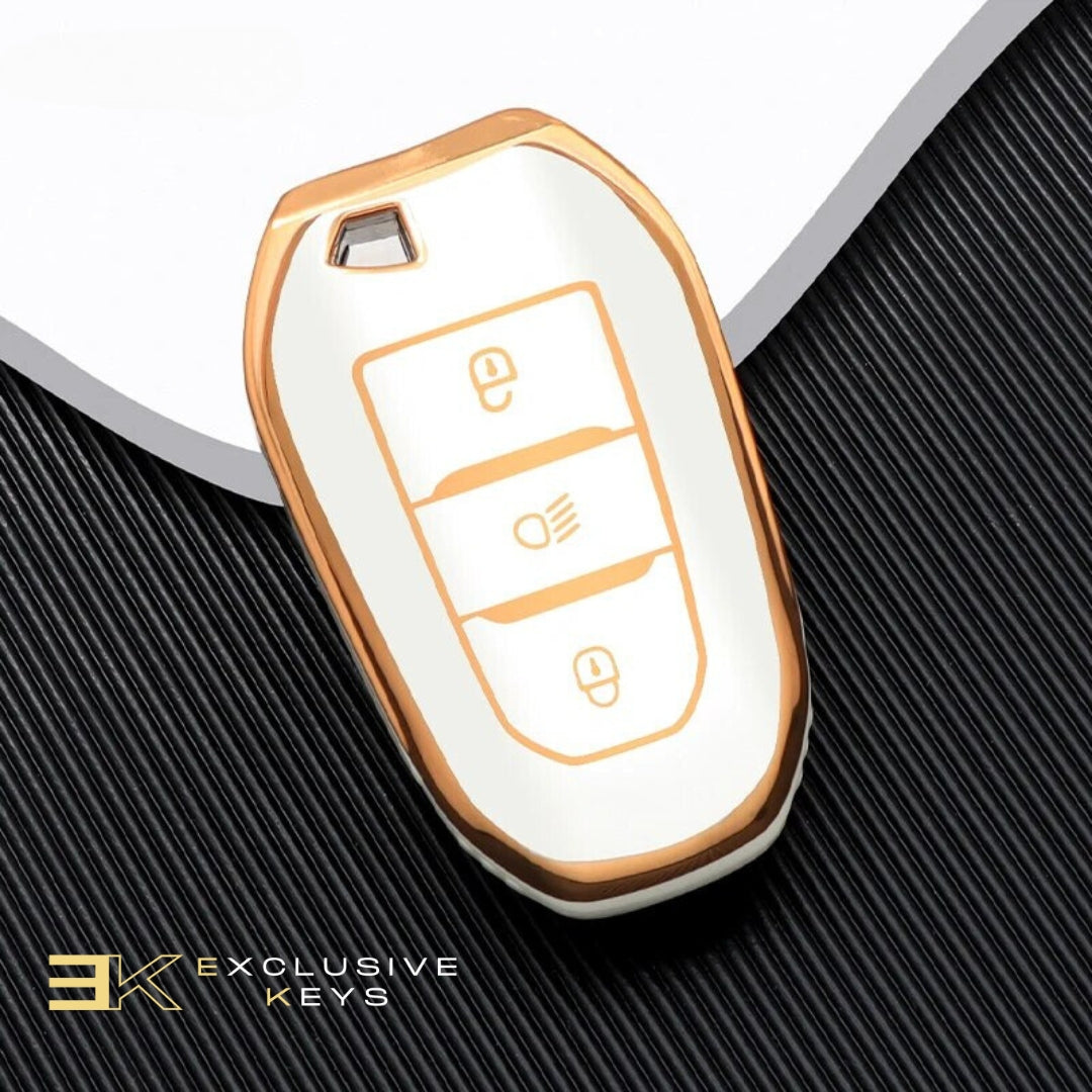 Funda para Citroën C1, C4, C6, C3-XR, Picasso, DS3, DS4 y DS7 (Botón de luces)