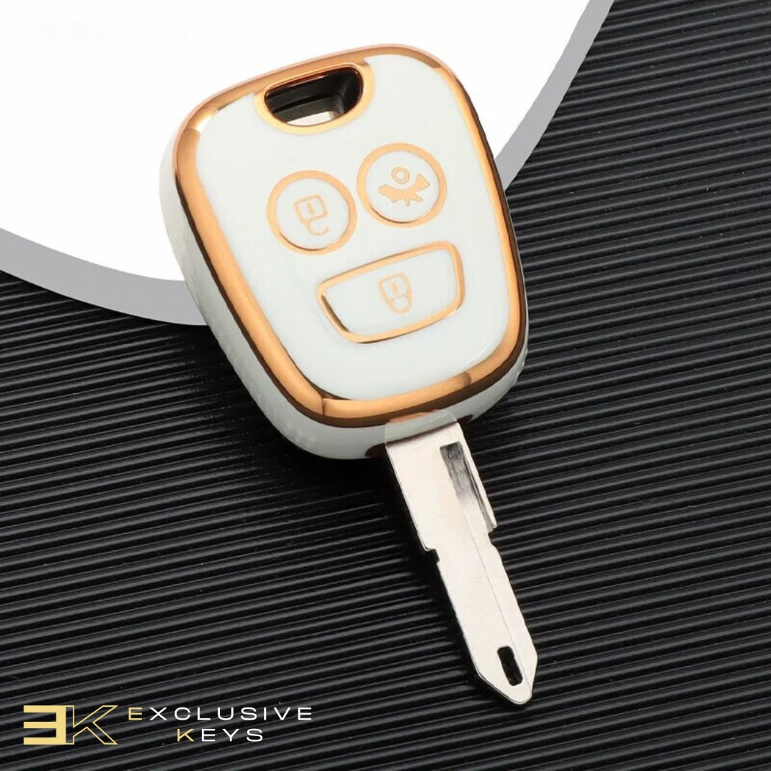 Funda para Peugeot 106, 107, 206, 207, 306, 307, 406 y 407 (3 Botones)