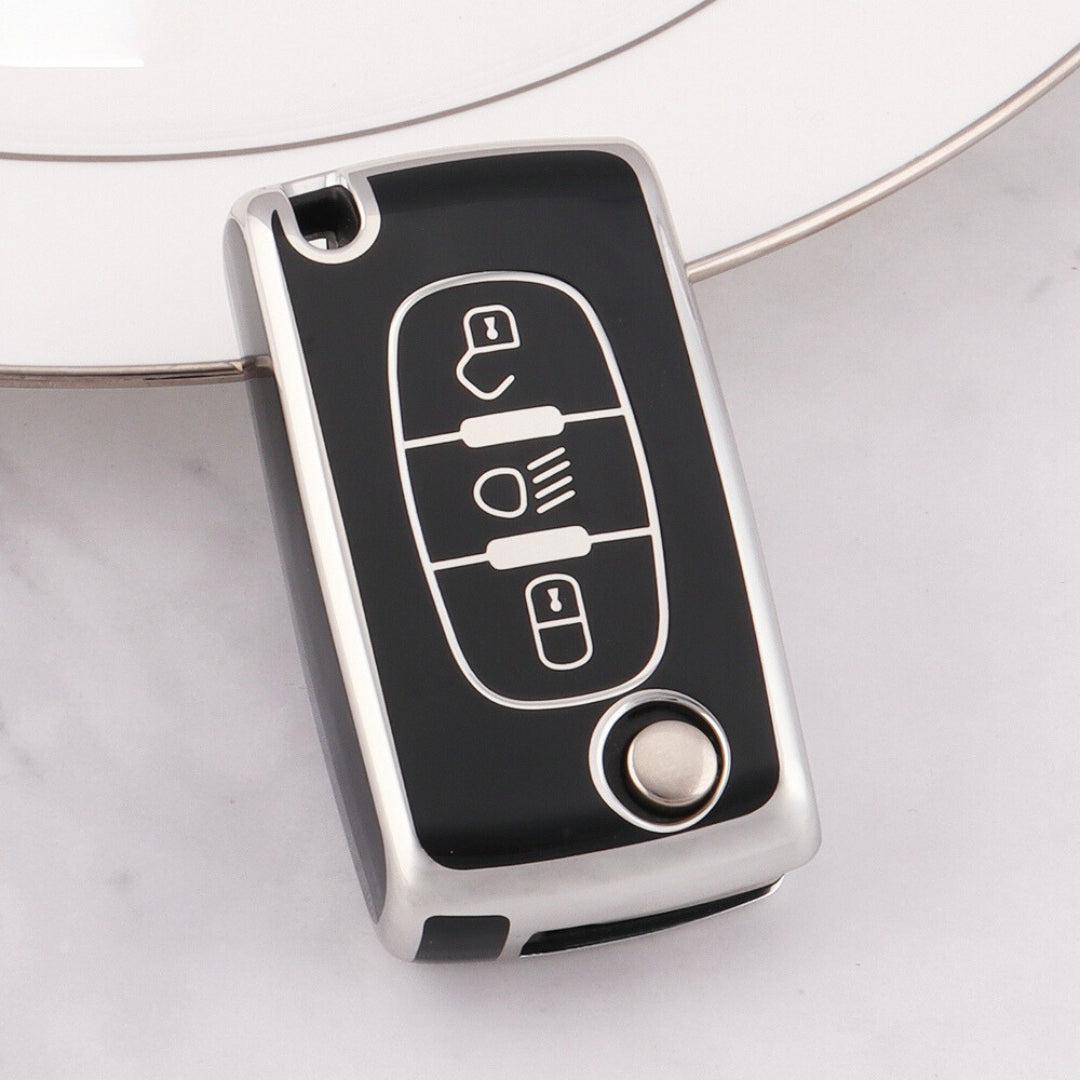 Funda para Citroën Xsara, Picasso, C3, C4, C5, C6, C8 (Botón de luces)