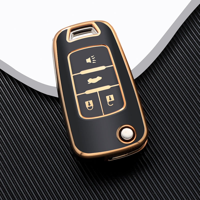 Funda para Chevrolet Cruze, Aveo, Trax, Sail, Malibu y Captiva (4 Botones)