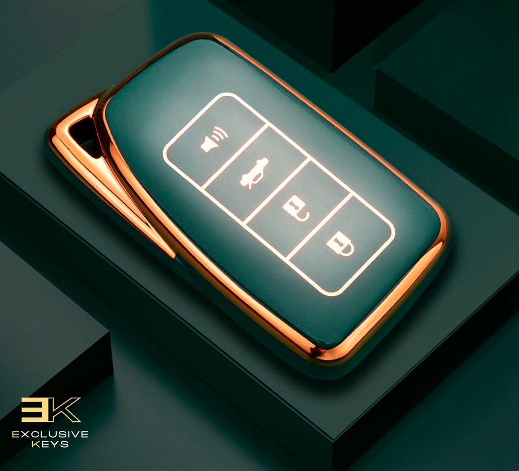 Funda para Lexus NX, GS, RX, IS, ES, GX, LX, RC, 200, 250, 350, LS, 450H y 300H (4 Botones)