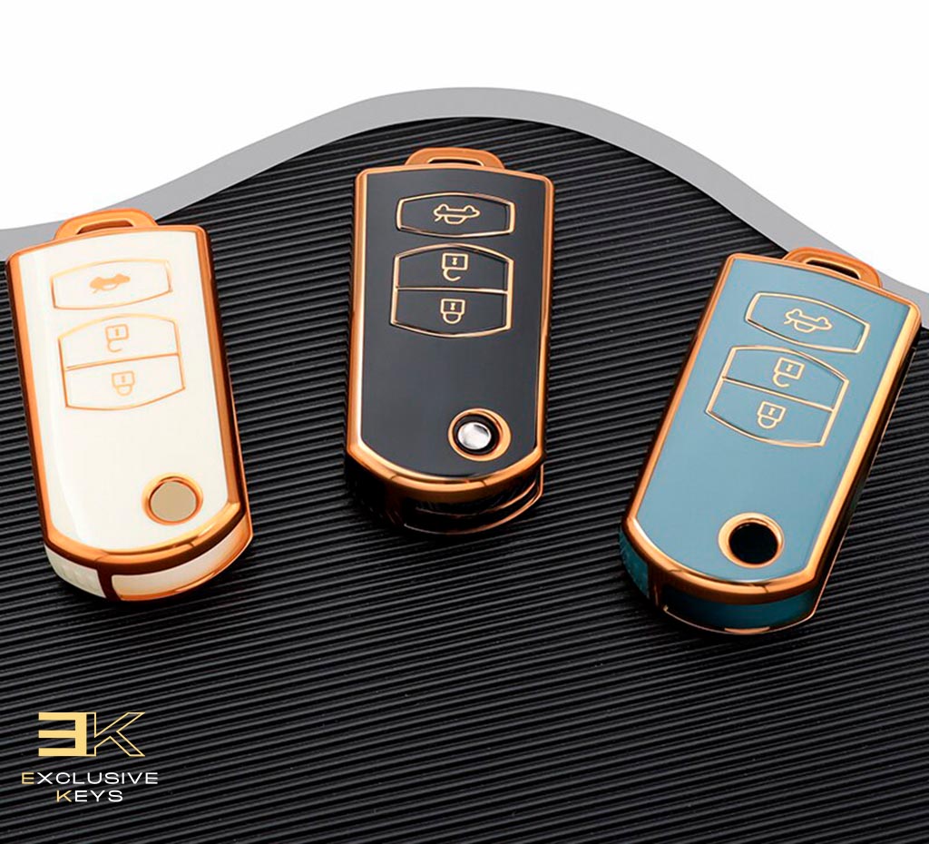 Funda para Mazda 3, 5, 6, Series M6, RX8 y MX5 (3 Botones)
