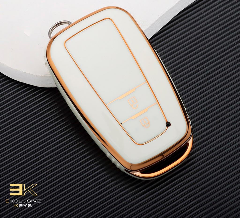 Funda para Toyota Corolla, Prius, Camry, CHR, C-HR, RAV4, Altis, Land Cruiser y Prado (2 Botones)