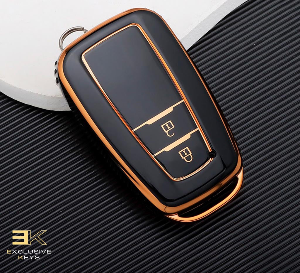 Funda para Toyota Corolla, Prius, Camry, CHR, C-HR, RAV4, Altis, Land Cruiser y Prado (2 Botones)