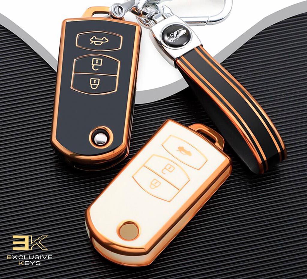 Funda para Mazda 3, 5, 6, Series M6, RX8 y MX5 (3 Botones)