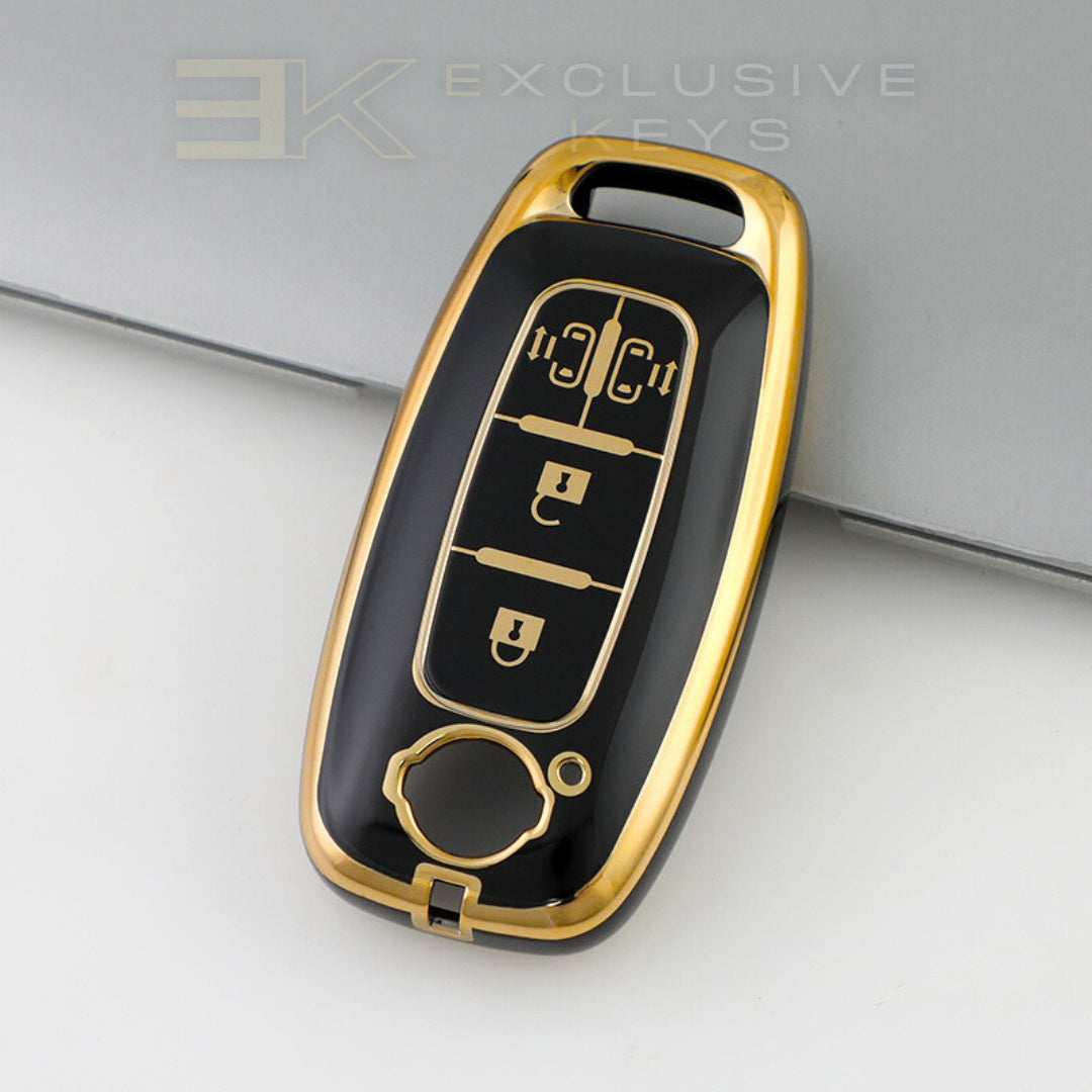 Funda para llave inteligente Nissan – 3 botones (Puertas corredizas)